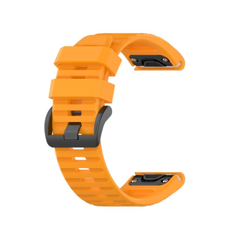 For Garmin Fenix 3 26mm Silicone Watch Band