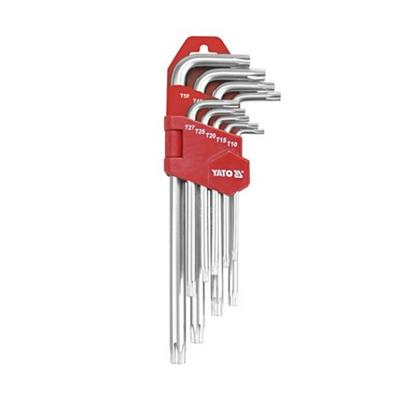 Yato Torx Chrome Vanadium Steel Hex Key Set  (Pack of 9)