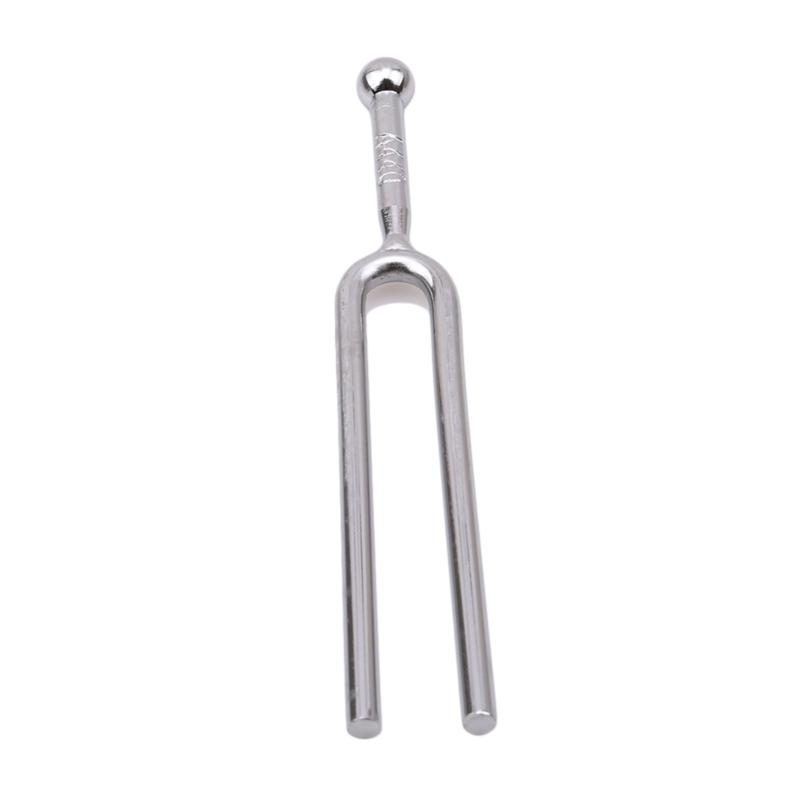Medical Tuning Fork 440Hz A Tone Stainless Steel Violin Tuner Hammer Healing Sound Percussion Instrument Part Musical Instrument