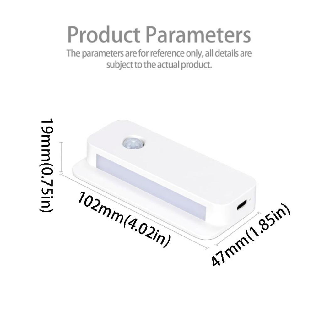 Small Design Magnetic Lights Mini Size Rechargeable Lamp Wireless Lamp Stairs Lighting