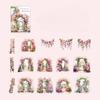 30 Sheet Beautiful Garden Themed Stickers Elegant Garden Scenes for Hand Account Decoration Scrapbook Collage