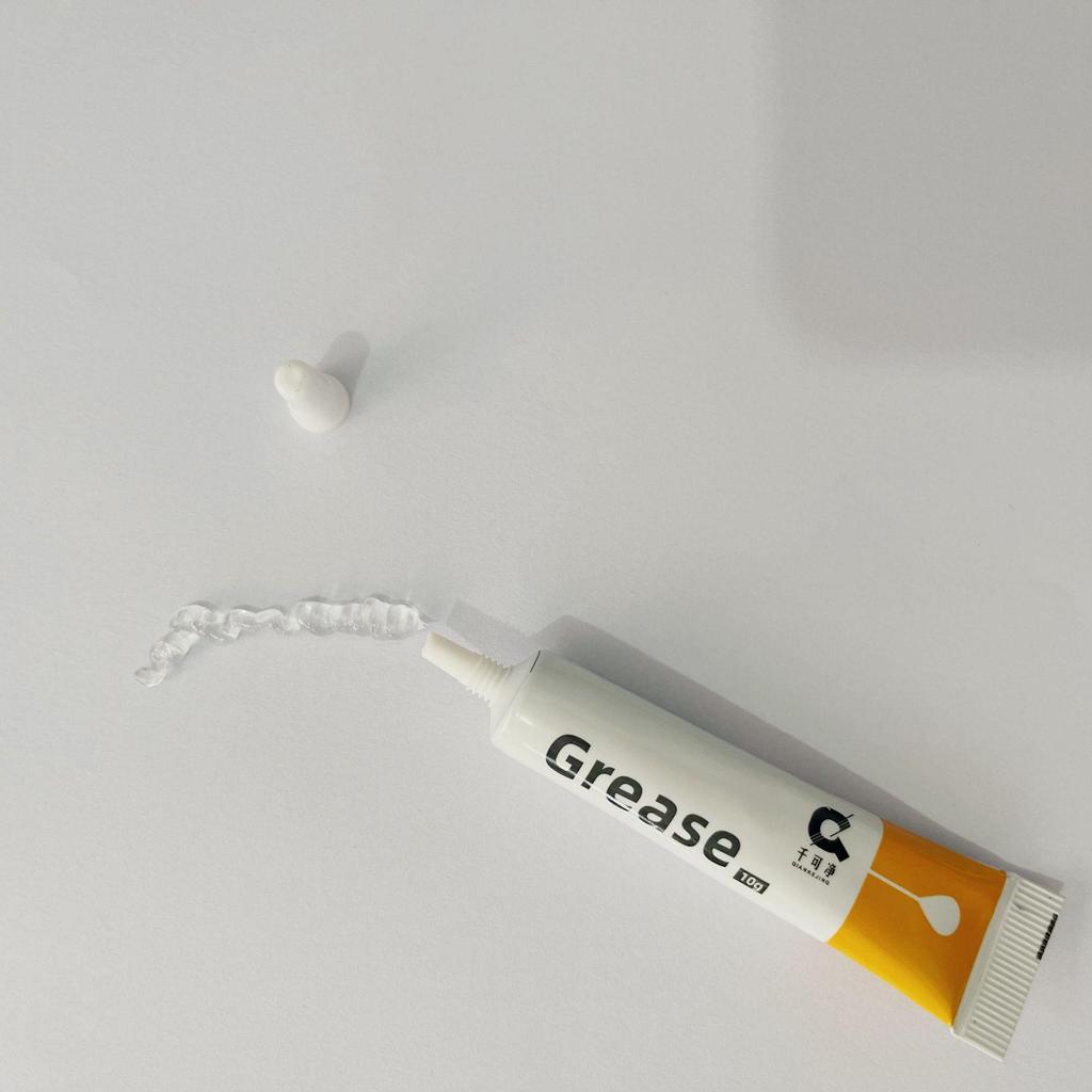 White Grease Lubricant for Fishing Reels & Gears - Small Tube for Maintenance