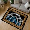 Music Notes Piano Area Rug Washable Carpet for Bedroom Living Room Kitchen Entrance Non Slip Carpets