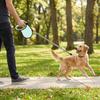 3 Meters & 5m Sizes Retractable Dog Leash Easy Lock System Lightweight Body Dog Rope Leash Strong Nylon Belt Anti-Slip Grip
