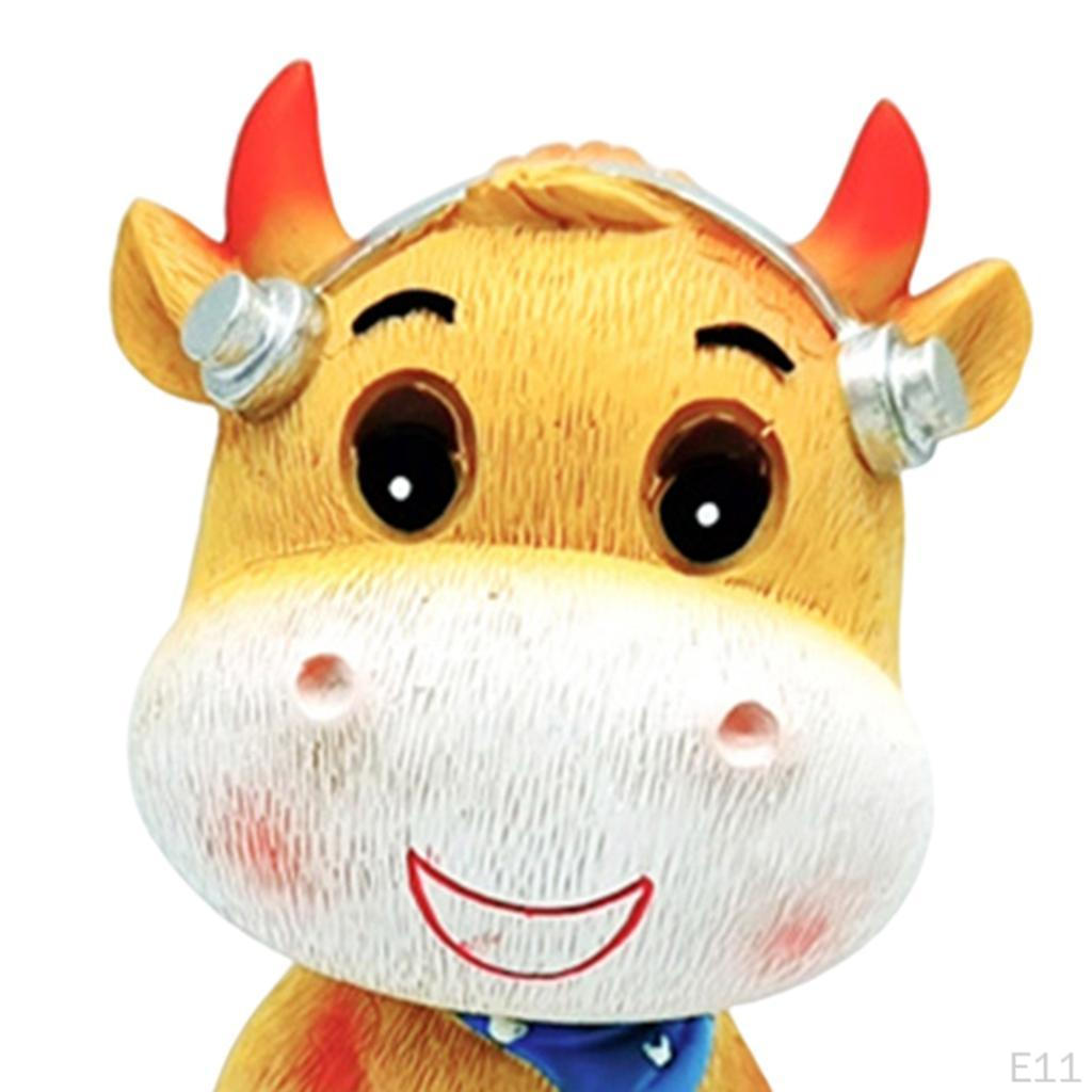 Head Toys Ornaments Car Dolls Decor Per