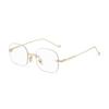Transparent Computer Glasses Frameless Women Men Anti Blue Light square Eyewear Blocking Glasses Optical Spectacle Eyeglass