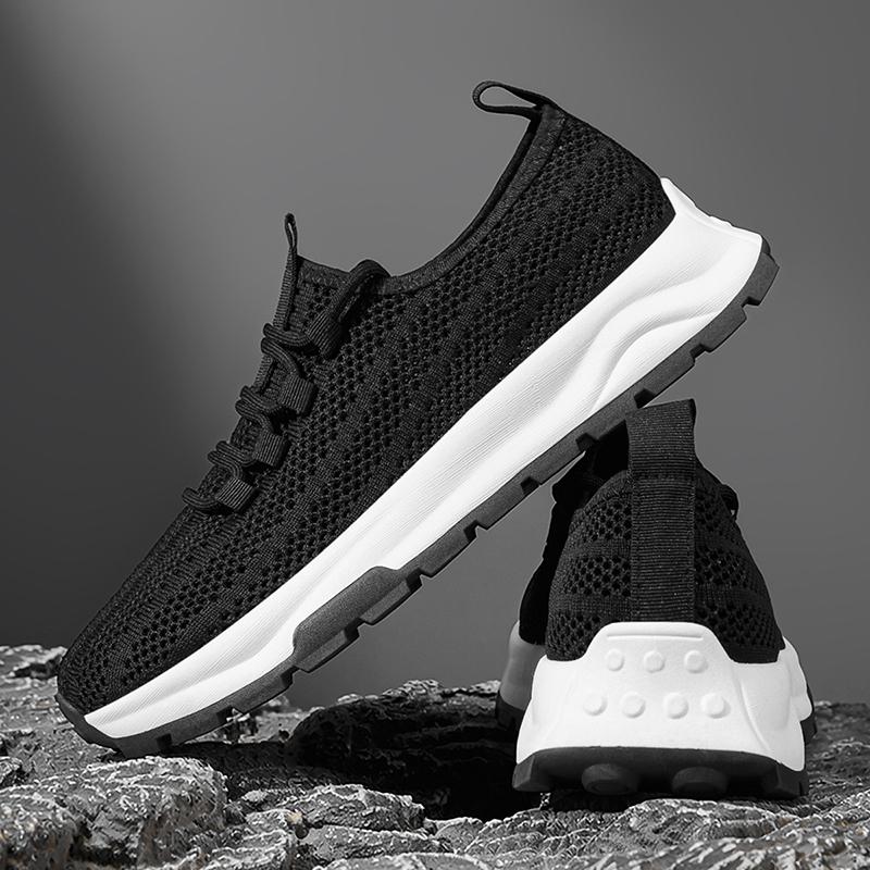 Summer Mesh Breathable Deodorant Hollow Out Men Shoes Soft Sole Running Sports Sneakers