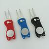Golf Divot Reparaturwerkzeug Magnetischer Ballmarker Faltbares Green Fork Werkzeug Golf Zubehör Männer Frauen Golfer Enthusiasten Geschenk