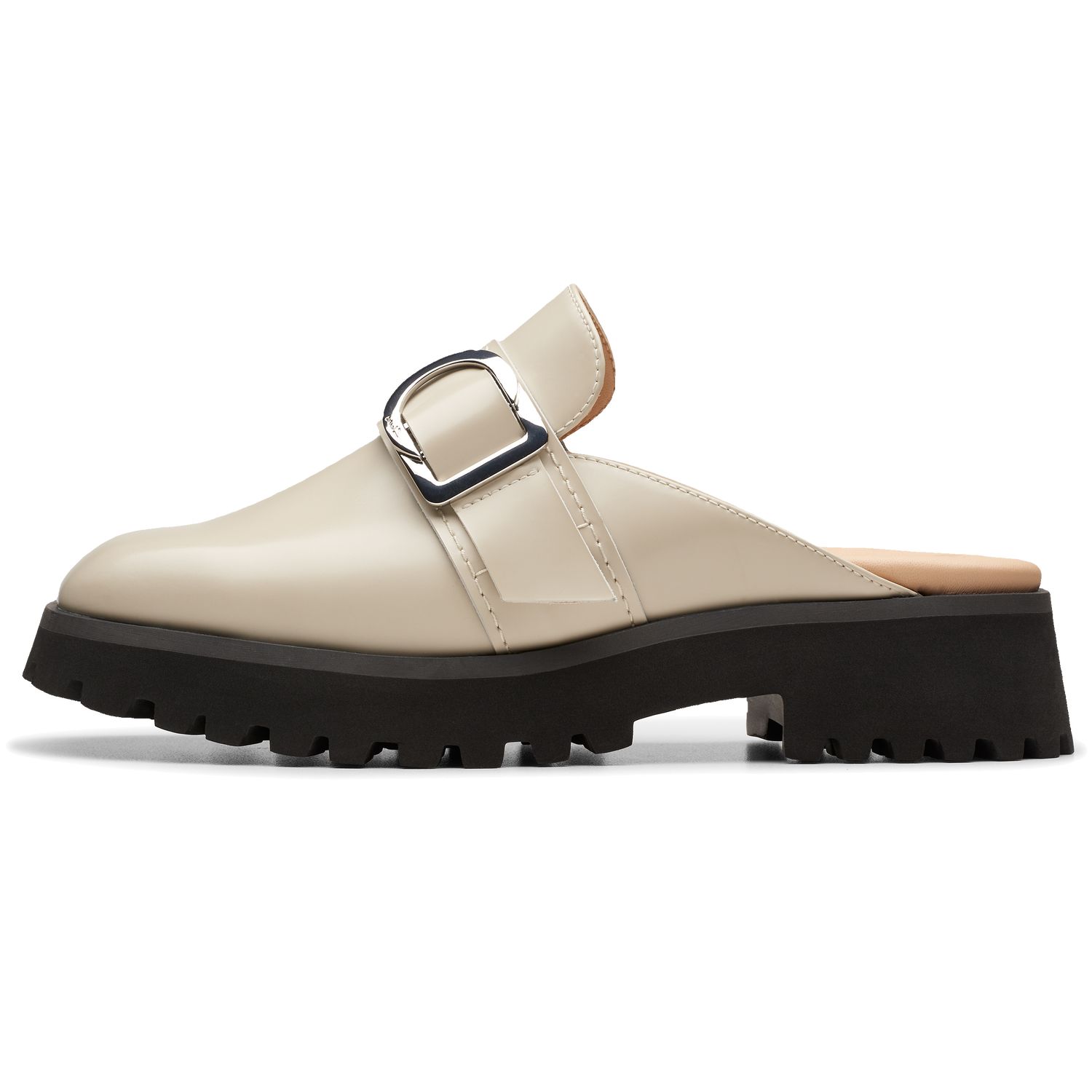 Clarks Retro Fashion Metal Design Rubber