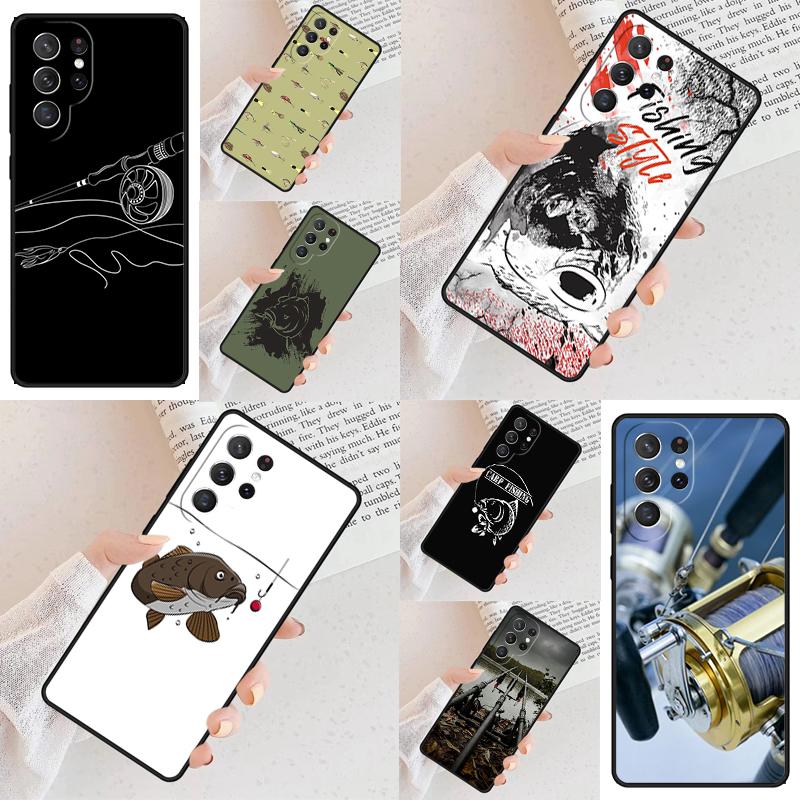 Carp Fishing Fish SOFT Cell Phone Case for Samsung Galaxy S26 Ultra S25 S24 S23 S22 S21 S20 Note10 Cover