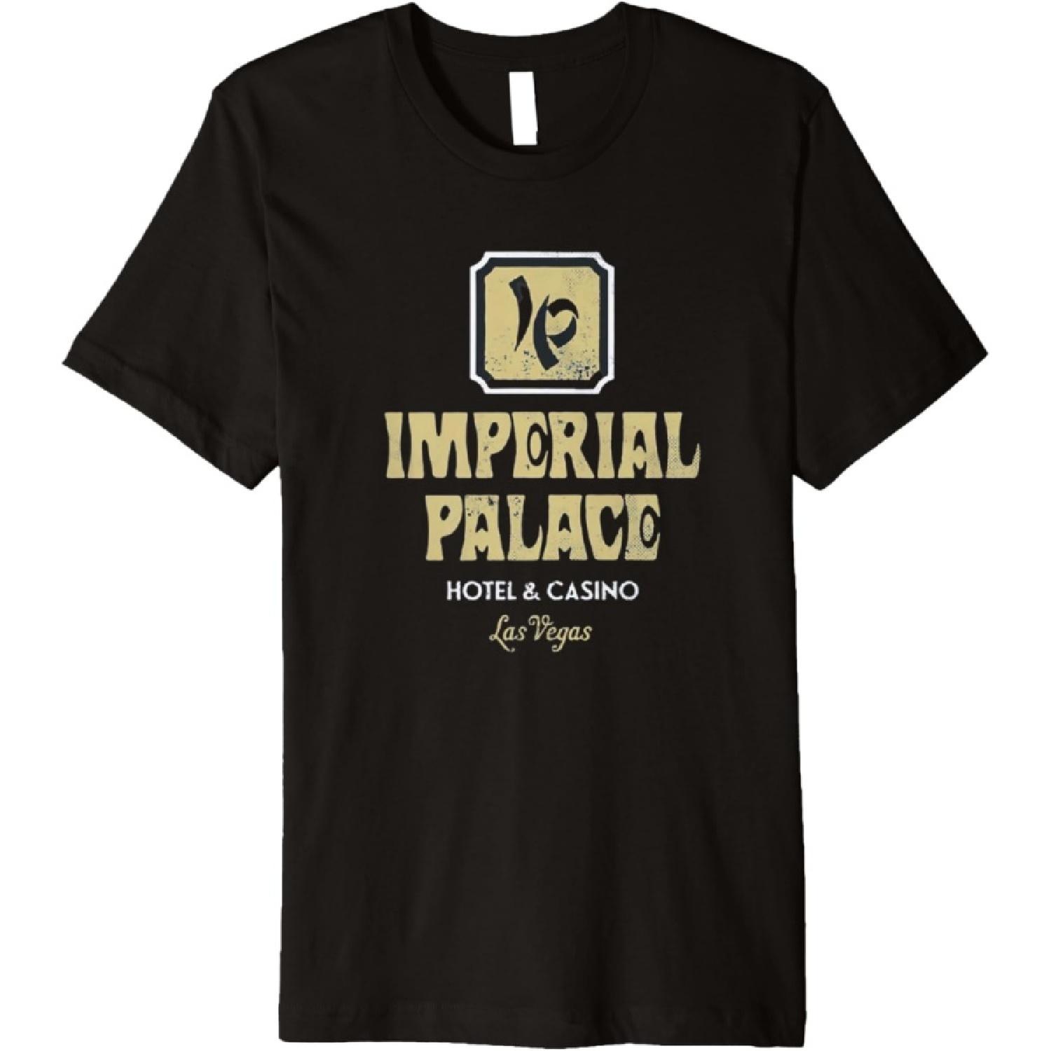 Imperial Palace Hotel Casino Vintage Sign Retro Las Vegas Premium T-Shirt S