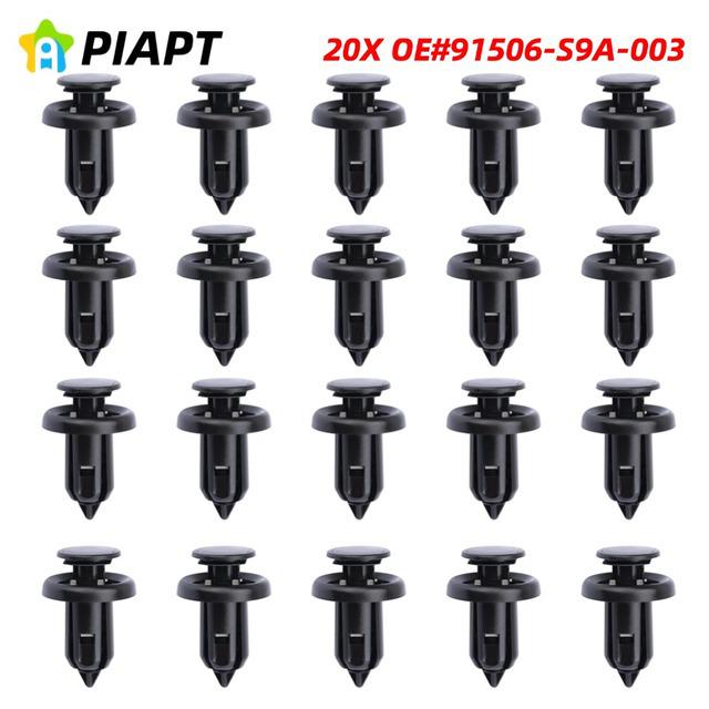 20PCS OE#91506-S9A-003 Honda Acura Bumper, Fender, Grille, Splash Guard Clips