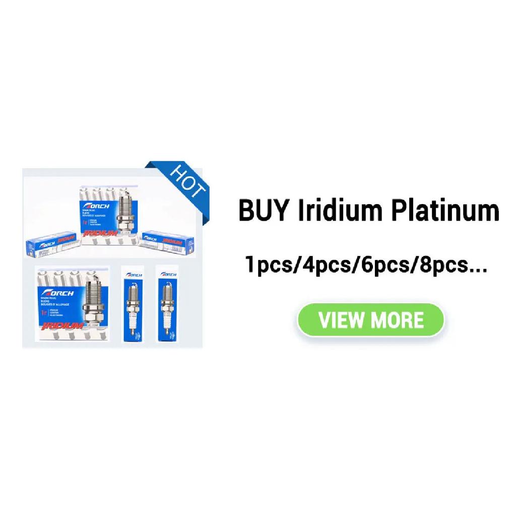 New Torch Spark Plug 131-047 Compatible with Champion N9YC, Candle BP6ES, Torch F6TC