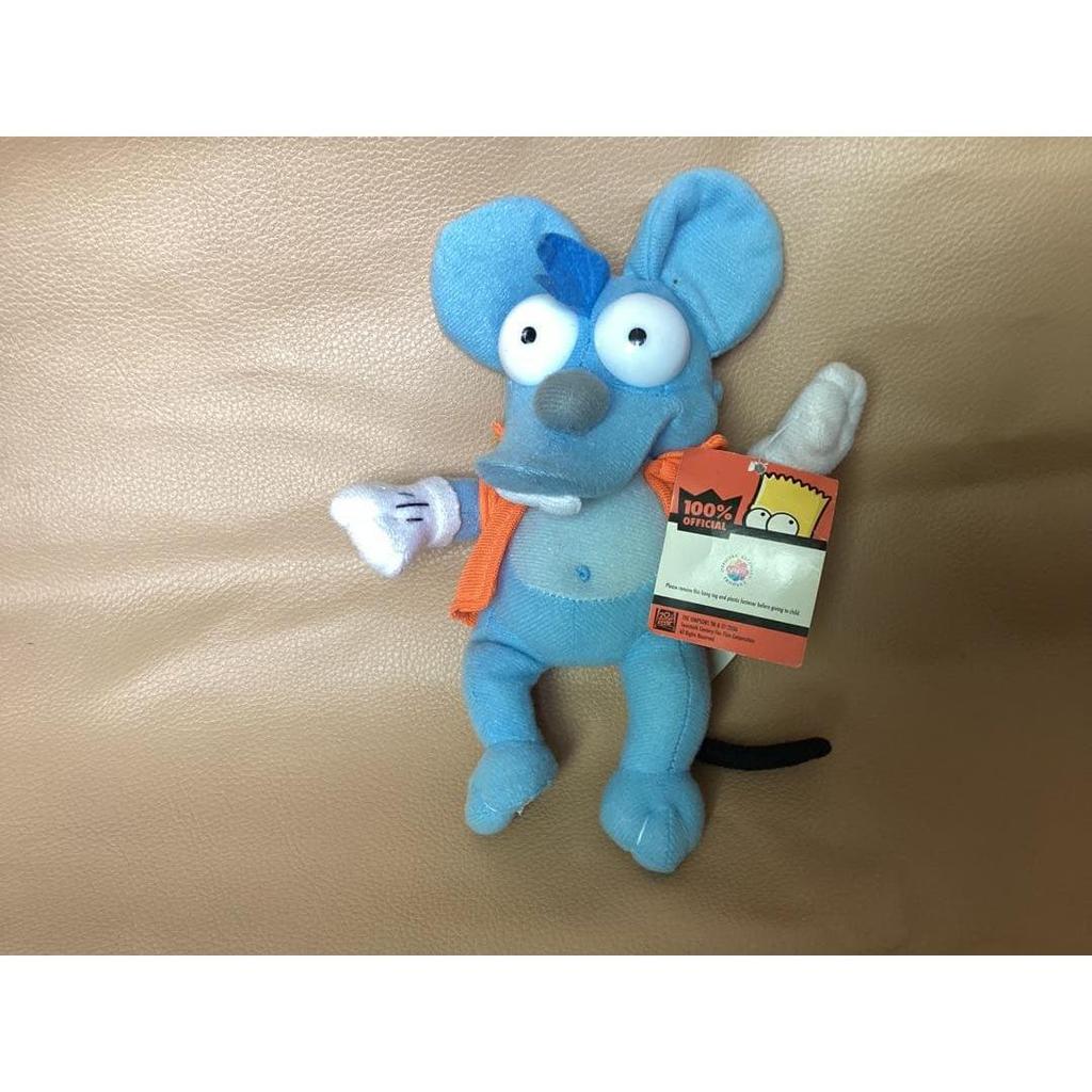 Used Super rareTHE SIMPSONS Itchy dead stock stuffed toy