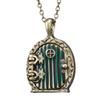New Lord Same Ring Dwarf House Door Necklace Retro Movie Series Exquisite Open Pendant Necklace Party Jewelry Gifts