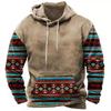 Winter Men's Hoodie Sweatshirt Harajuku Ethnic Wind Graphics Retro Clothes Pullover Shirt Casual Street Loose Casual Hoodie