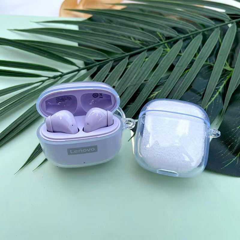 

Прозрачный мягкий защитный чехол для наушников Lenovo LP40 Pro Lenovo Lp40pro