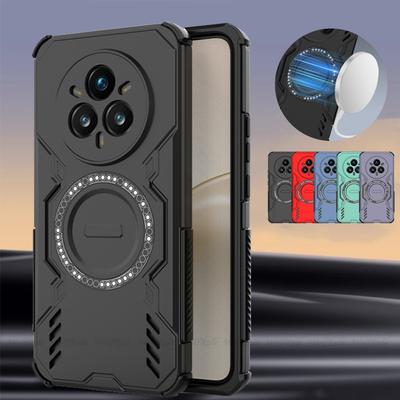 Pentru Husă Realme 14 Pro Plus OPPO Realme 14 Pro Plus Capas Inel Magnetic Magsafe Încărcare Wireless Husă Realme 14 Pro Plus