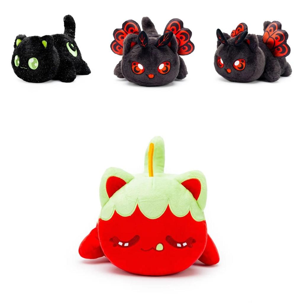 Adorable Red Apple Cat Plush Toy For Kids Perfect Gift For Holidays And Special Occasions