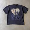 Kingdom Hearts Black Tee New SpringSummer Arrivals Streetwear Unisex Women