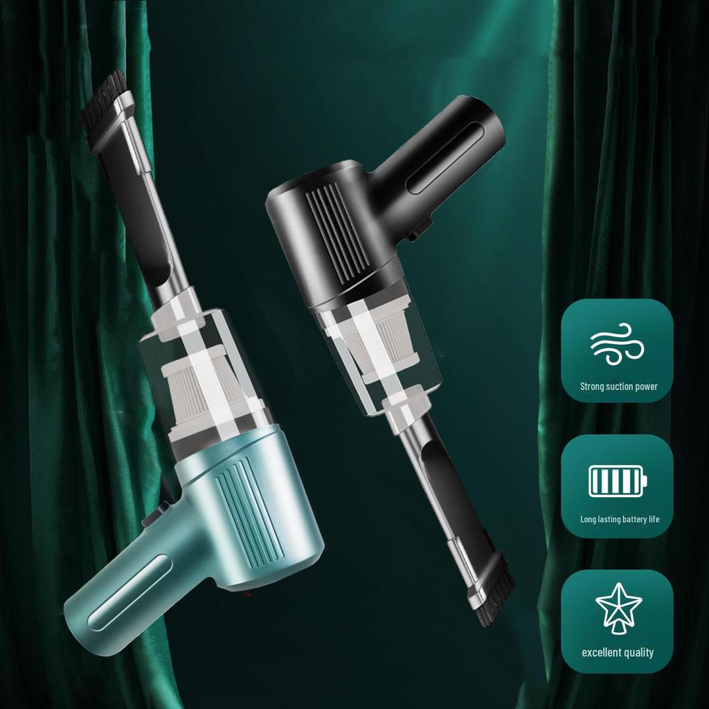 Wireless Handheld Car Vacuum Cleaner: Multi-Function, High-Power Mini Suction & Blower