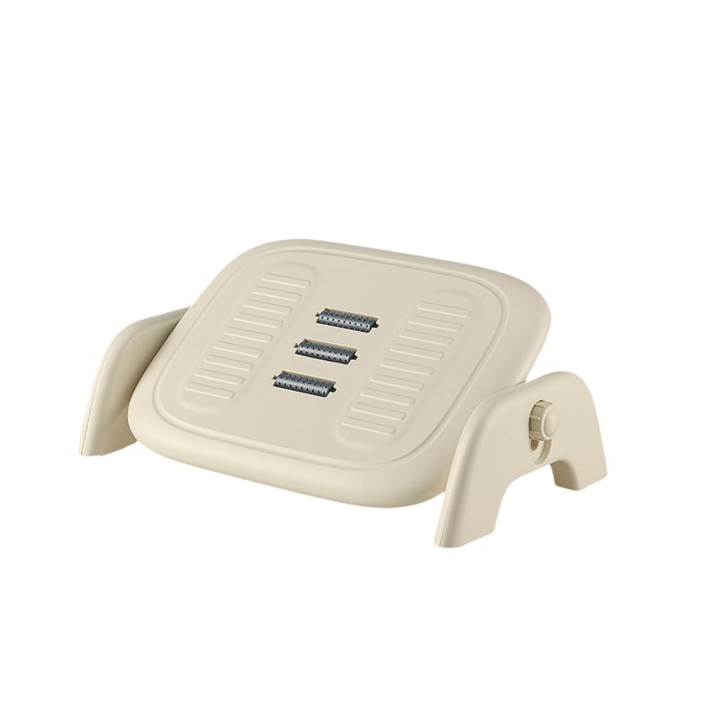 

WXQ Регулируемая для ног с массажем ABS для и 50 x 32 x 14 см Подставка для ног, Подстольная подставка, Высота, Ролики, Материал, Офис, Дом, Удаленная работа, (бежевый)