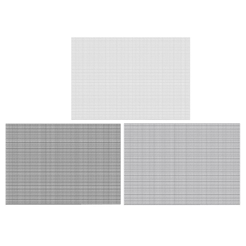 5Pcs Garden Drainage Mesh Flower Pots Hole Mesh Pads Bonsais Bottom Grids Mat
