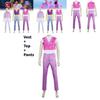 Kpop Demon Hunters Saja Boys Cosplay Outfit With Polyester Blend For Anime Character Role Play Suitable For All Genders