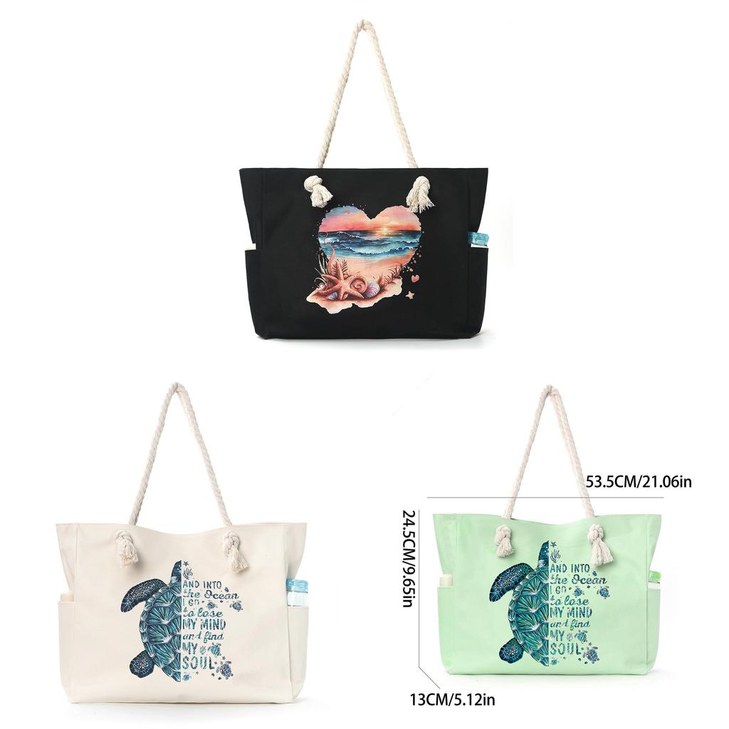 Canvas Travel Bag For Women With Large Capacity And Multiuse Design For Casual Trips