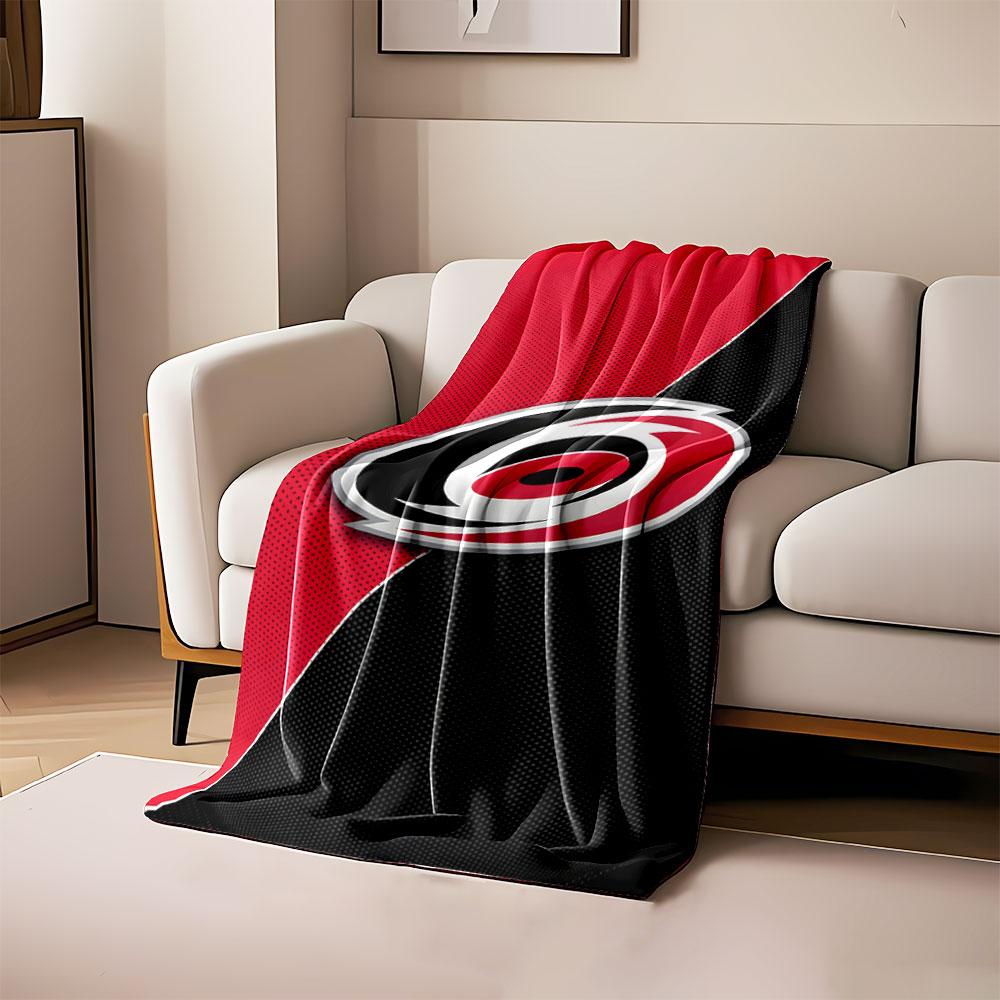 Red and Black Swirl Logo Blanket print blanket soft and cozy perfect for the living room bed sofa or a nap,gift