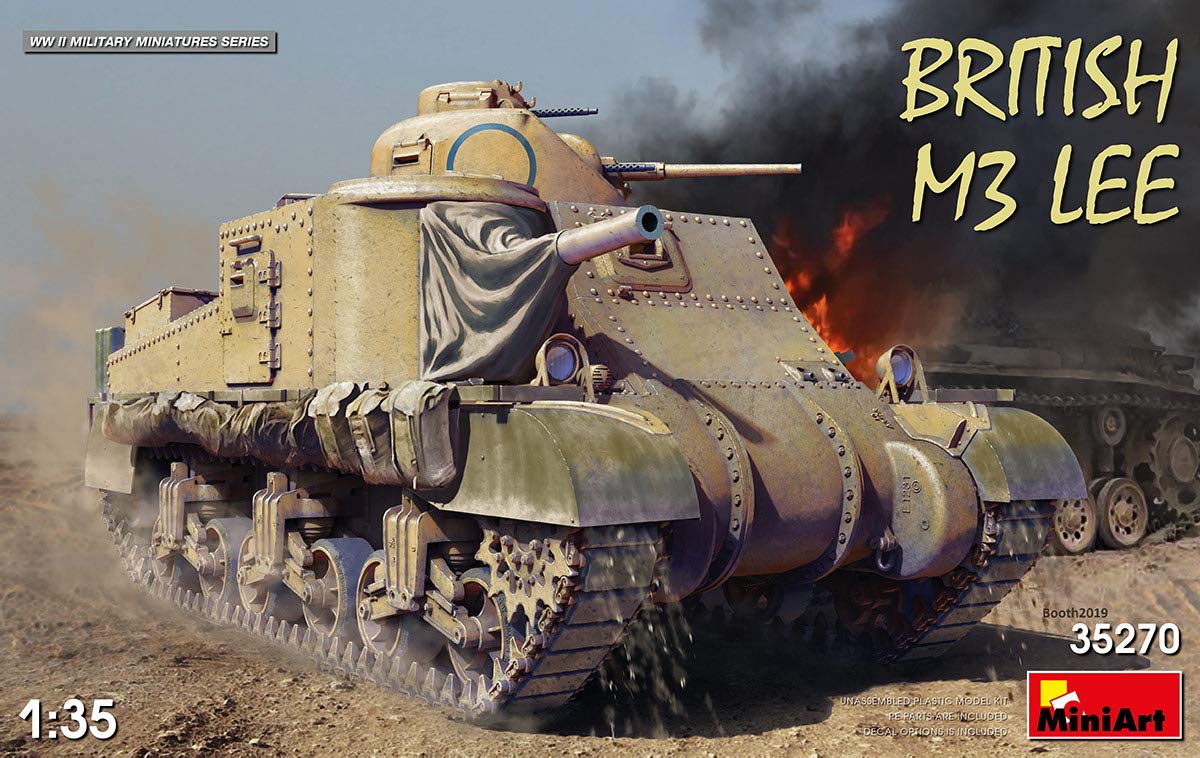 

Пластиковая модель танка Miniart British Army M3 MA35270 1/35 LEE.