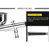 Dual Action Mini Airbrush 0.3mm Feed Spray Torch  For Body Painting Model Painting Nail Tool