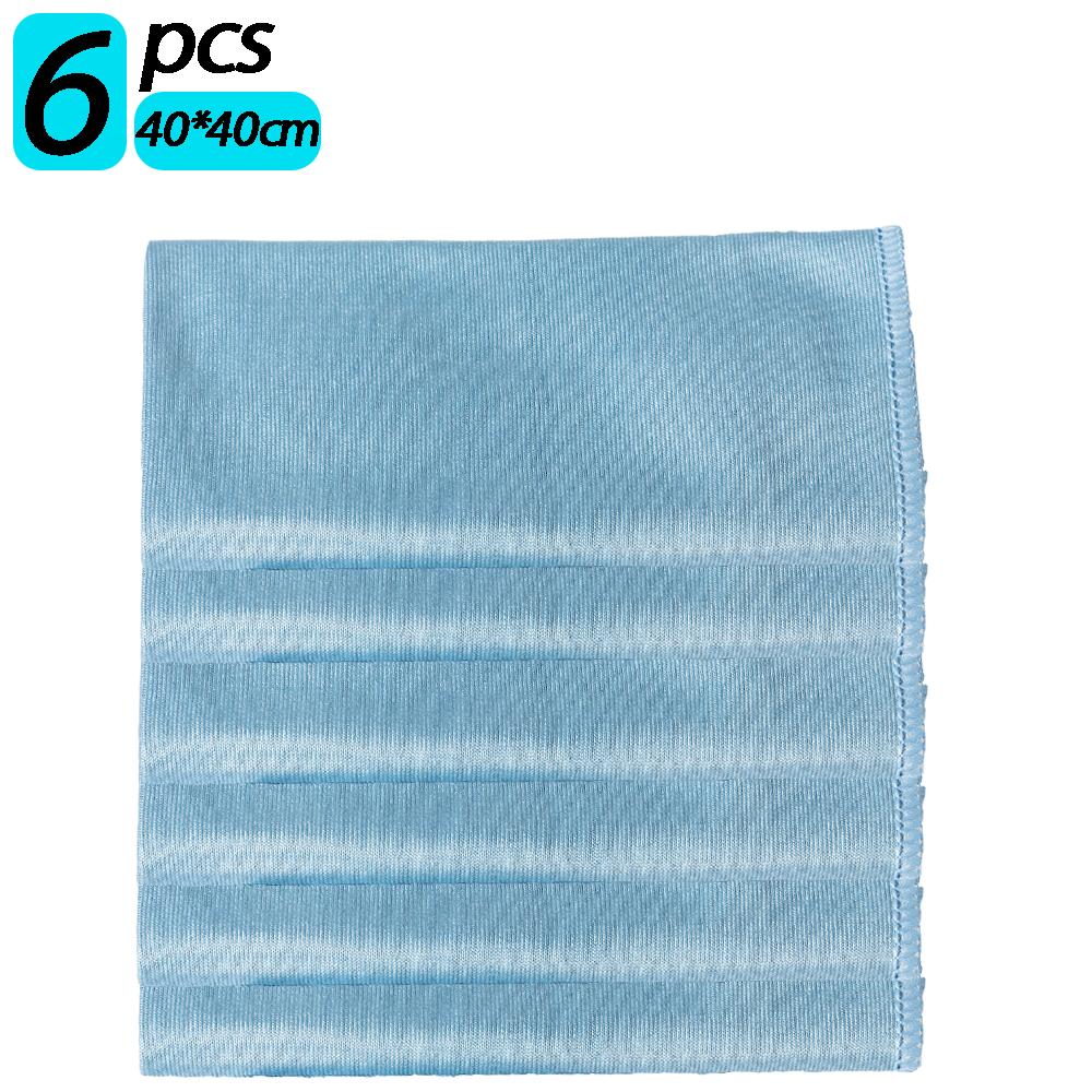 3/4/5/6/7 Pack Microfiber Glass Cleaning Cloths Reusable No Streaks and Lint Free Window/Stainless Steel/Glasses/Mirrors/Screens/Lens Polishing Cloths