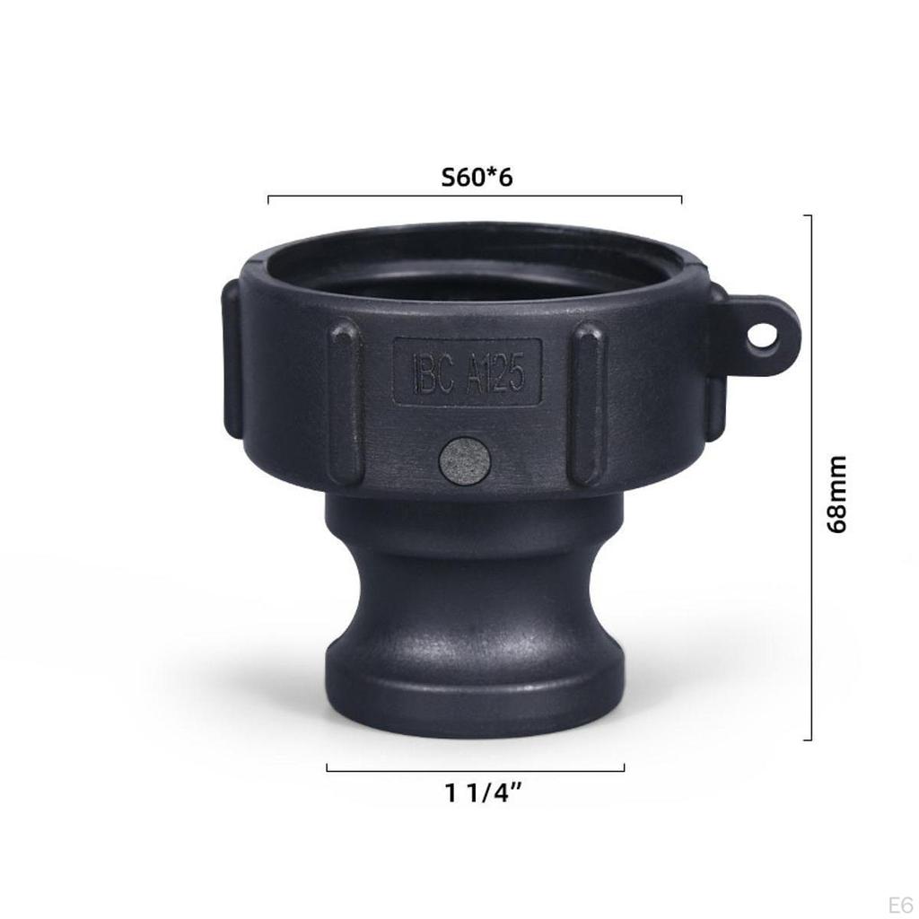 IBC Container Adapter Garden Hose Connector Cam Groove Accessories Tap for