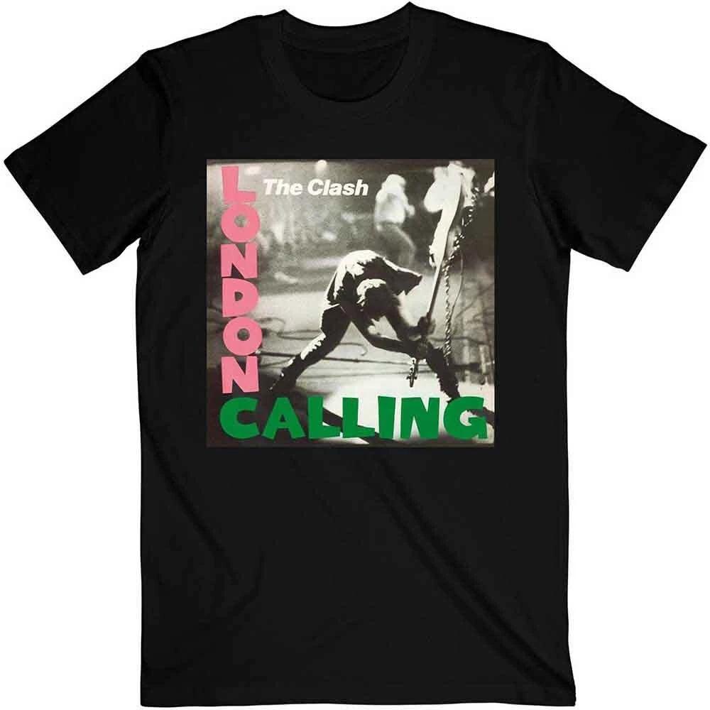 The Clash  London Calling  Black T shirt - NEW S