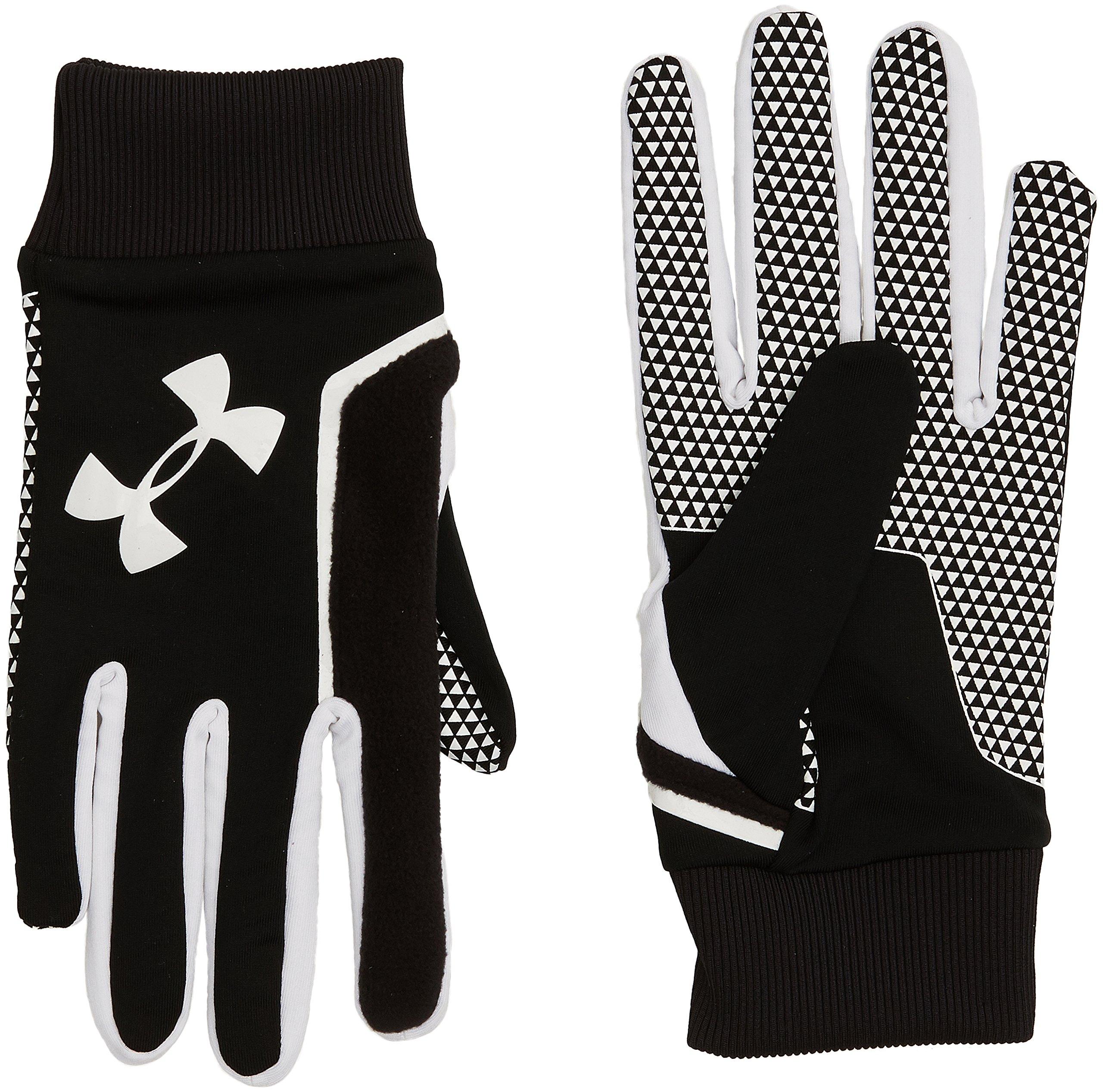 

Under Armour Field Player Gloves 003 LG (Soccer/Gloves/Men) [1287499] Black/White/White