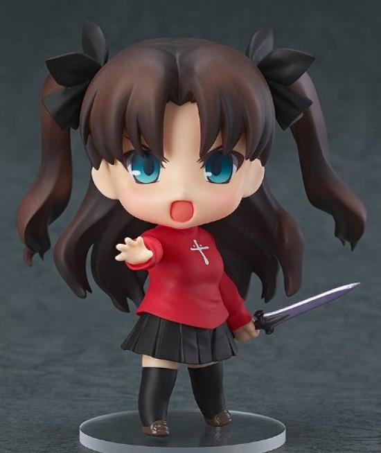 Nendoroid Night Tohsaka Rin ABS PVC Painted Movable Figure Resale Fate/stay Non-scale &