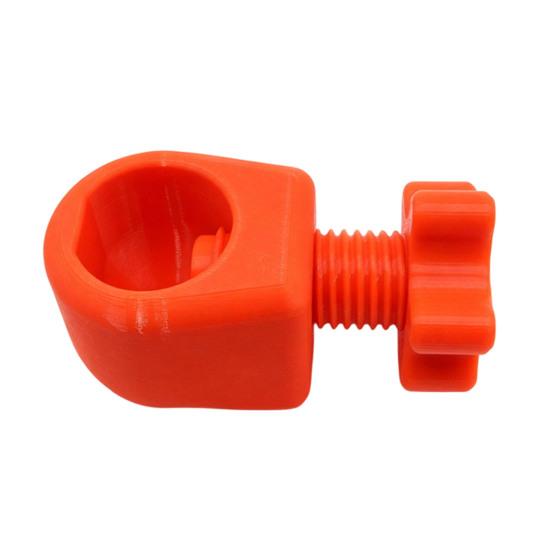 

3D Printed Nutcracker Spiral Pressure Nutcracker One-Piece Molded Nutcracker Tool with Anti-Splash Design for Walnuts Pecans красный