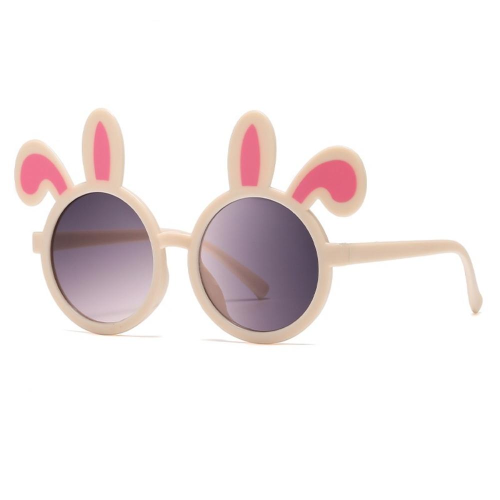 Girls Boys Cartoon Sunglasses Fashion Rabbit Ears Children Sun Glasses Baby Goggles Outdoor UV400 Protection Travel Glasses.