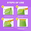 Food Sealing Sticks, Bag Clips 16 Pcs Reble Bag Sealer Sticks Used For Sealing Various Sealable Snacks Cereal Foods Plastic Bag Sealers (S01-Nordic