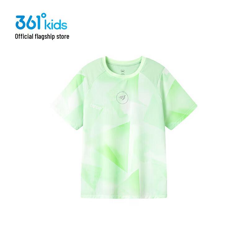 361 Degrees Boys  Ice-Cool Quick-Dry Short Sleeve T-Shirt K52521213 165