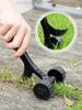 Rolling Weeder Head,Rolling Weed Remover With Stand-Up Root Extractor Clamp,Weeding Head Grass Remover Tool Attachment No Handle