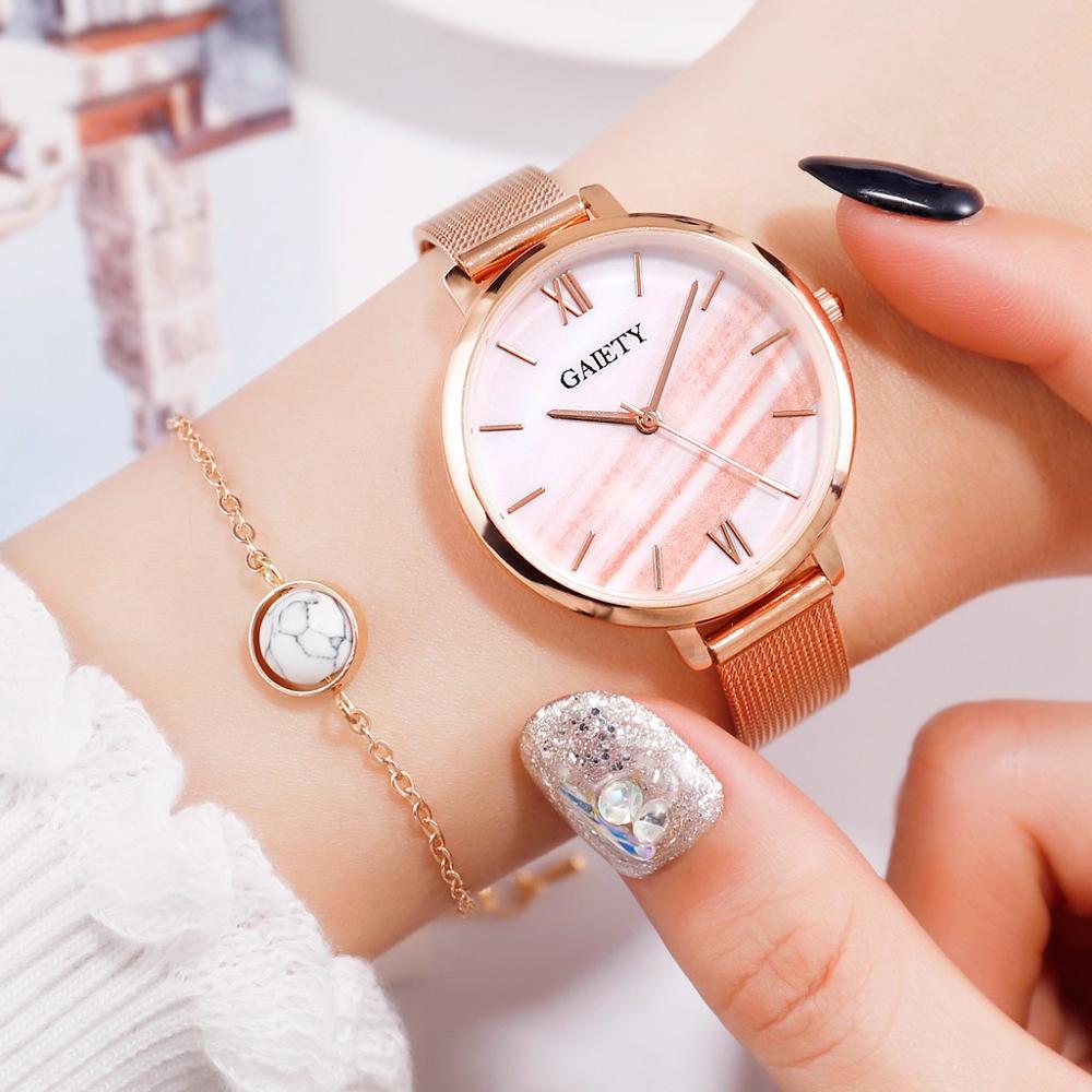 Luxury women rose gold Clearance