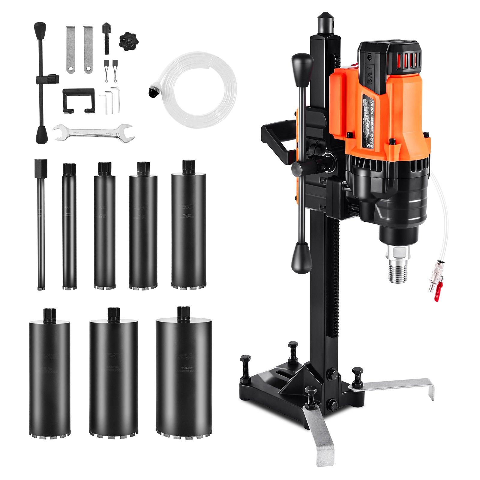 VEVOR Diamond Core Drilling Machine, 20-200