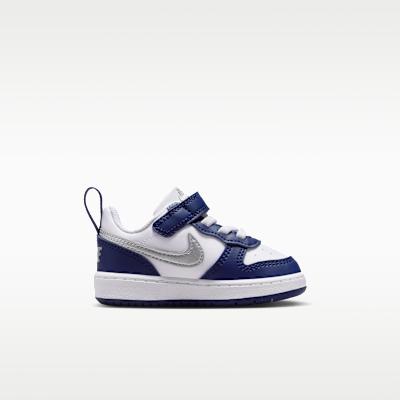 Nike Court Borough Low Recraft TD 'White Metallic Silver' Sneakers