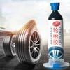 Schwarzer, flüssiger Sofortkleber für die Reifenreparatur, starker Gummikleber, verschleißfester Gummi, nicht korrosiver Klebstoff, Autokleber, Sofortkleber, starke Werkzeuge
