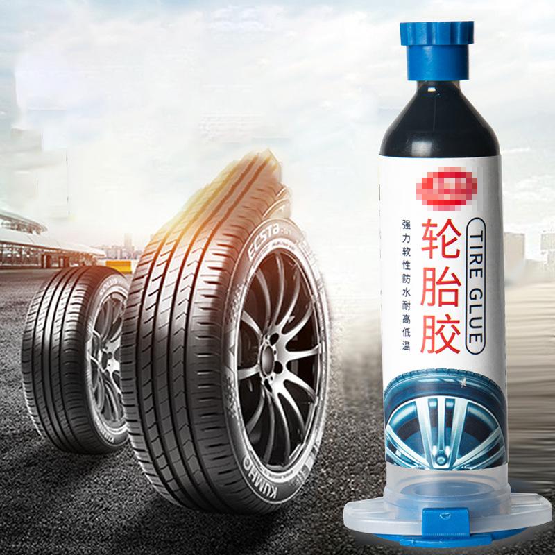 Schwarzer, flüssiger Sofortkleber für die Reifenreparatur, starker Gummikleber, verschleißfester Gummi, nicht korrosiver Klebstoff, Autokleber, Sofortkleber, starke Werkzeuge