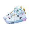 Li Ning Essence 2 Futuristic Slip Resistant Abrasion Resistant Low top Sports Casual Shoes Men's White Gray AGWR021-2