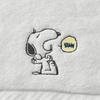 Nishikawa Snoopy Bath with Embroidered Made In XT14376610 Towel, 60x120cm, Washable, 100% Cotton, No-Twist Yarn, Hollow, Lightweight, Absorbent,