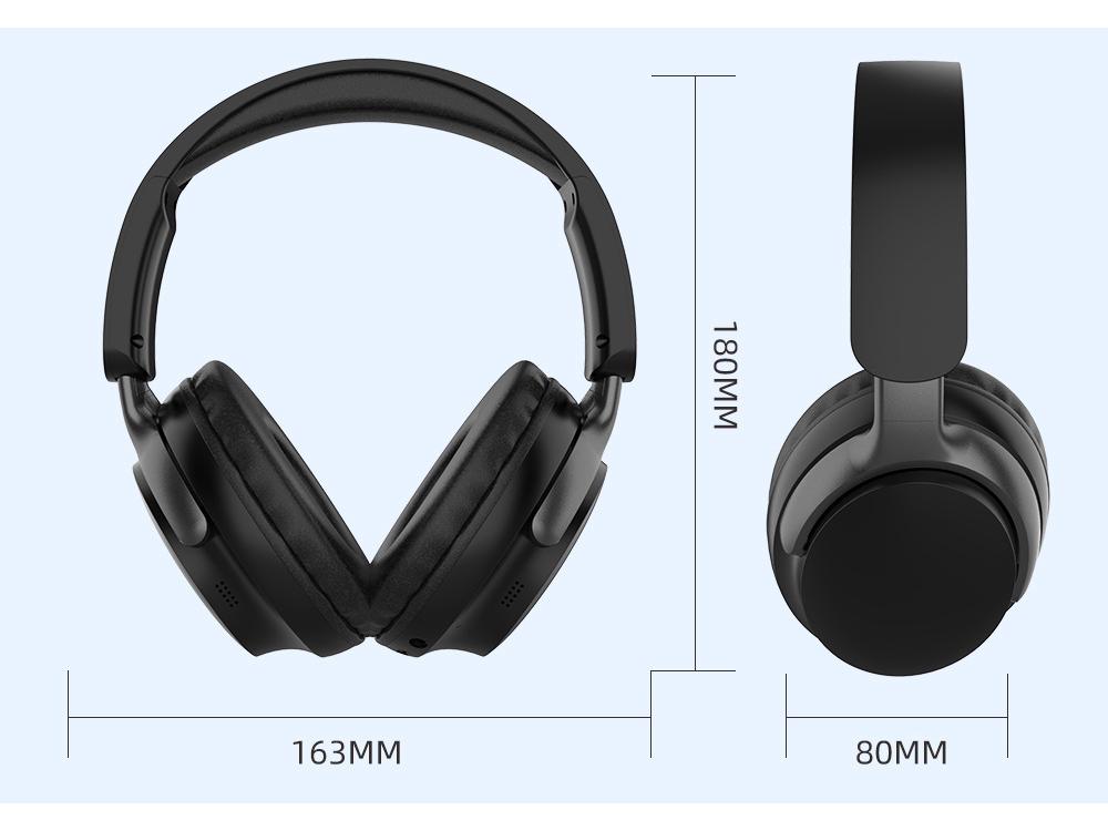 Foldable Bluetooth Over-Ear Headphones: Wired/Wireless, Dual Mode, 20-Hour Battery, Spatial Audio